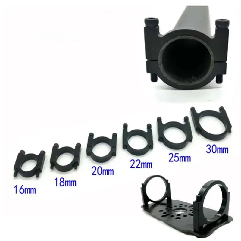 CNC Aluminum Alloy Tube Clamp 12–30mm | Drone Frame Drone Tube Clamp Babs