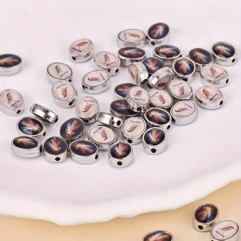 30pc Virgin Mary Prayer Beads – Catholic DIY Jewelry Making Jewelry Craft Beads Babs