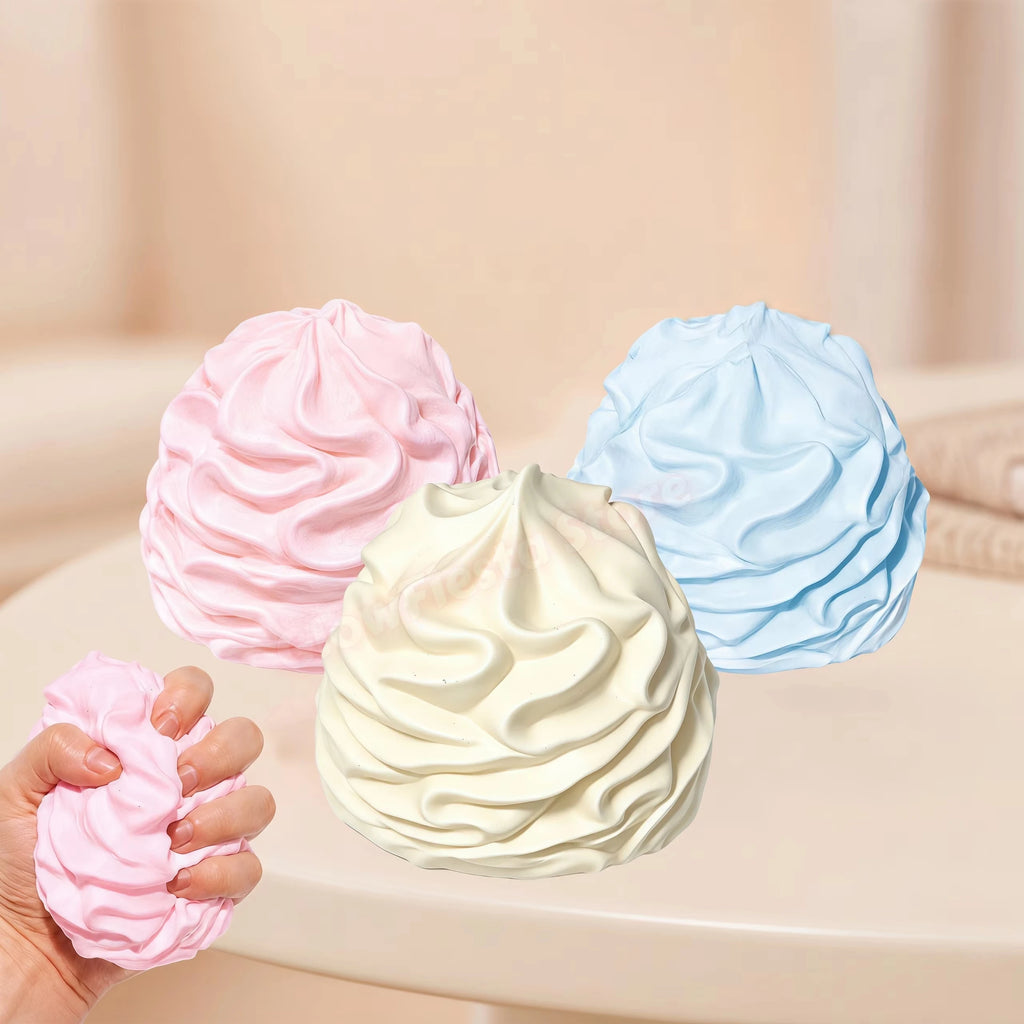 Whipping Cream Squishy Stress Ball | ASMR Fidget Toy for Adults Squishy Fidget Toy Babs