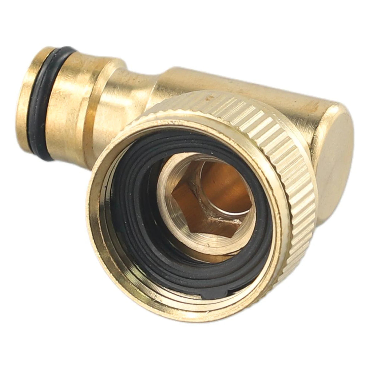 Brass Swivel Elbow Quick Connector 3/4" BSP Female Garden Hose Tap Garden Hose Connector Babs