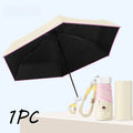 Ultra Light Folding UV Umbrella – UPF 50+ Portable Parasol Folding UV Umbrella Babs metal-fiber composite 6K A