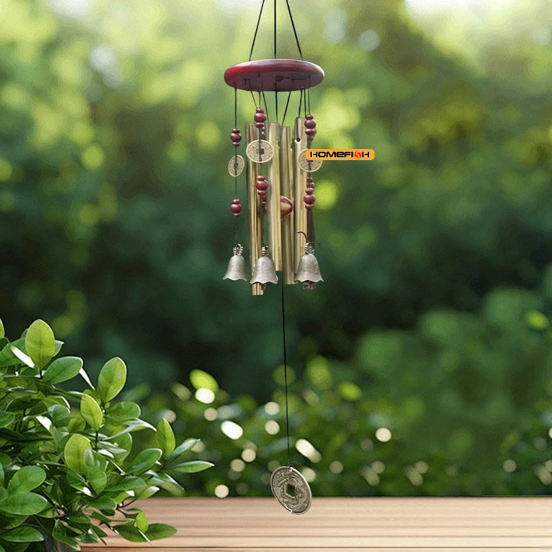 Large Metal Wind Chime – Outdoor Garden & Home Decor Bell Outdoor Wind Chime Babs