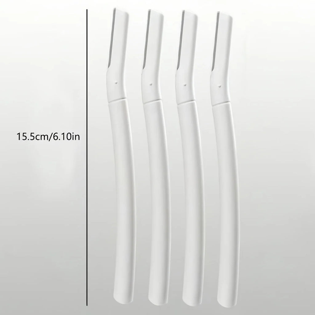 4-Piece Eyebrow Trimmer & Dermaplaning Razor Set – Face & Body Eyebrow Trimmer Set Babs
