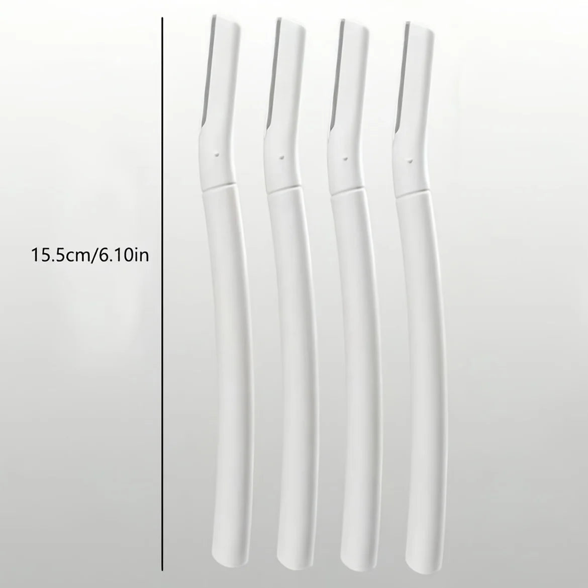 4-Piece Eyebrow Trimmer & Dermaplaning Razor Set – Face & Body Eyebrow Trimmer Set Babs