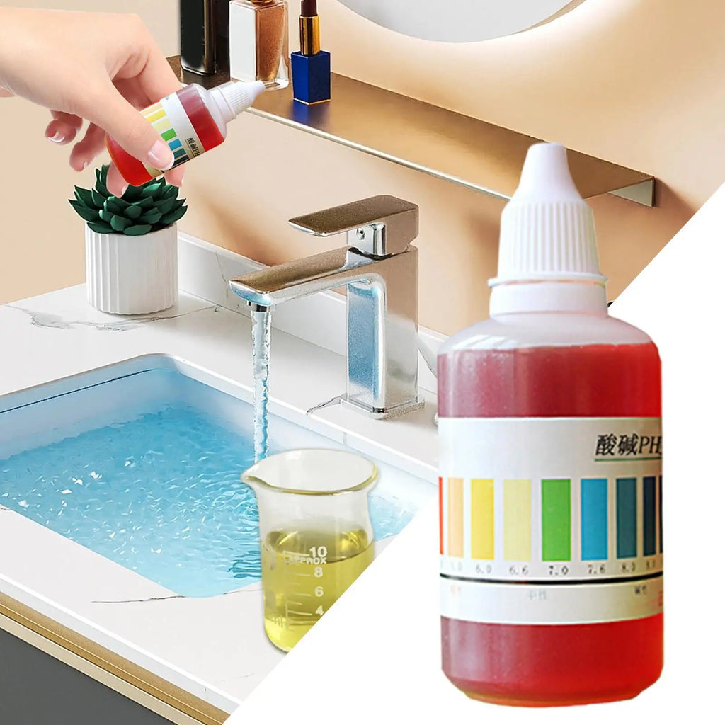 50ml pH Test Drops – Pool, Aquarium & Home Water Quality Tester pH Water Test Drops Babs