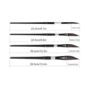 4-Piece Art Paint Brush Set – Watercolor, Gouache & Acrylic Art Paint Brush Set Babs 4pcs