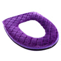 Soft Plush Toilet Seat Cover – Warm Washable O-Shaped Cushion Toilet Seat Cover Babs P