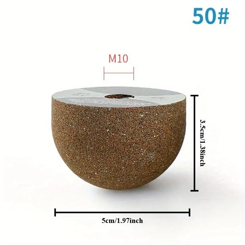 Diamond Mushroom Grinding Wheel 50/100/200 Grit M10 Stone Polish Grinding Wheel Babs 50grit