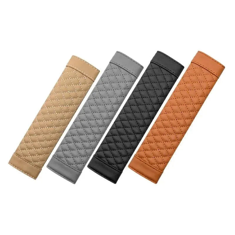 Universal PU Leather Car Seat Belt Cover Shoulder Pad Cushion Seat Belt Cover Babs