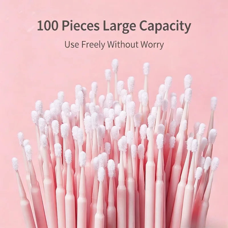 Micro Cotton Swabs Disposable Lash & Makeup Cleaning Brush Makeup Cleaning Swabs Babs