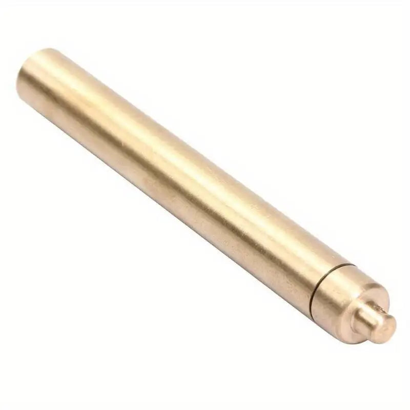 Portable Brass Toothpick Holder – Waterproof Keychain Case Toothpick Holder Babs