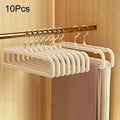 10-Pack Velvet Felt Hangers for Pants, Jeans, Coats & More Velvet Clothes Hangers Babs 10Pcs
