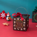 12pc Christmas Paper Gift Boxes with Window & Handle | Party Favors Holiday Gift Boxes Babs 12pcs Christmas bell show in description
