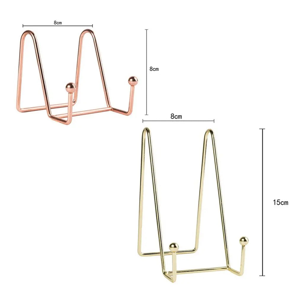 Metal Photo & Plate Display Stand | Tabletop Art Holder Tabletop Display Stand Babs