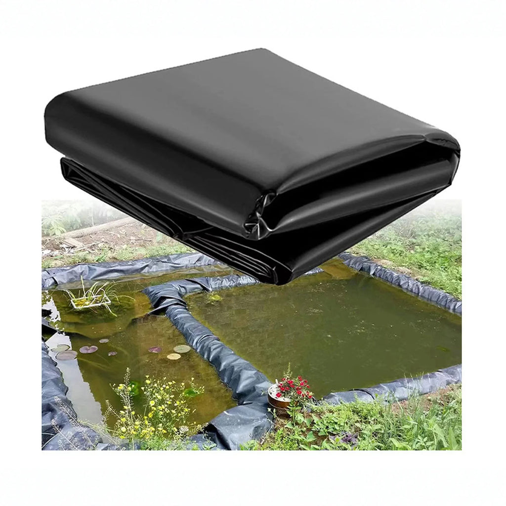 Fish Pond Liner Waterproof Geomembrane 1.2×2.1m – Black Pond Liner Babs 1.2X2.1m one size