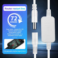 Auto Restart Power Cable for Router & Modem – 24/72Hr Cycle Router Restart Cable Babs A4