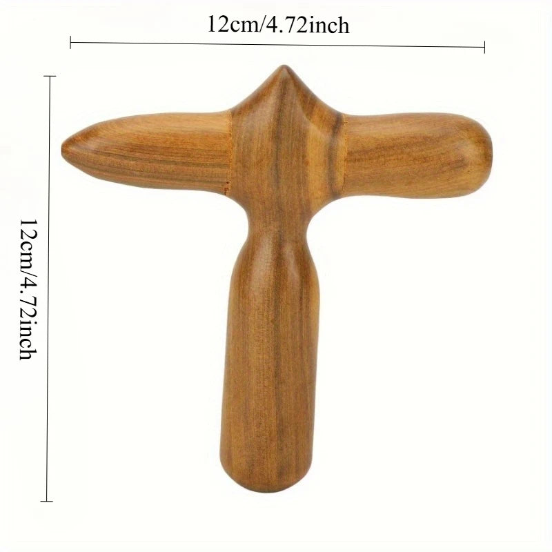 Wooden Foot Massage Stick – Ergonomic Reflexology Tool Foot Massage Tool Babs