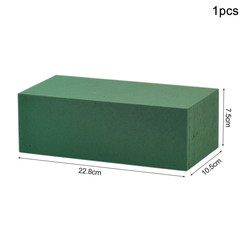 Floral Foam Blocks for Flower Arrangements – Wet & Dry Use Floral Foam Blocks Babs 1pcs Rectangle