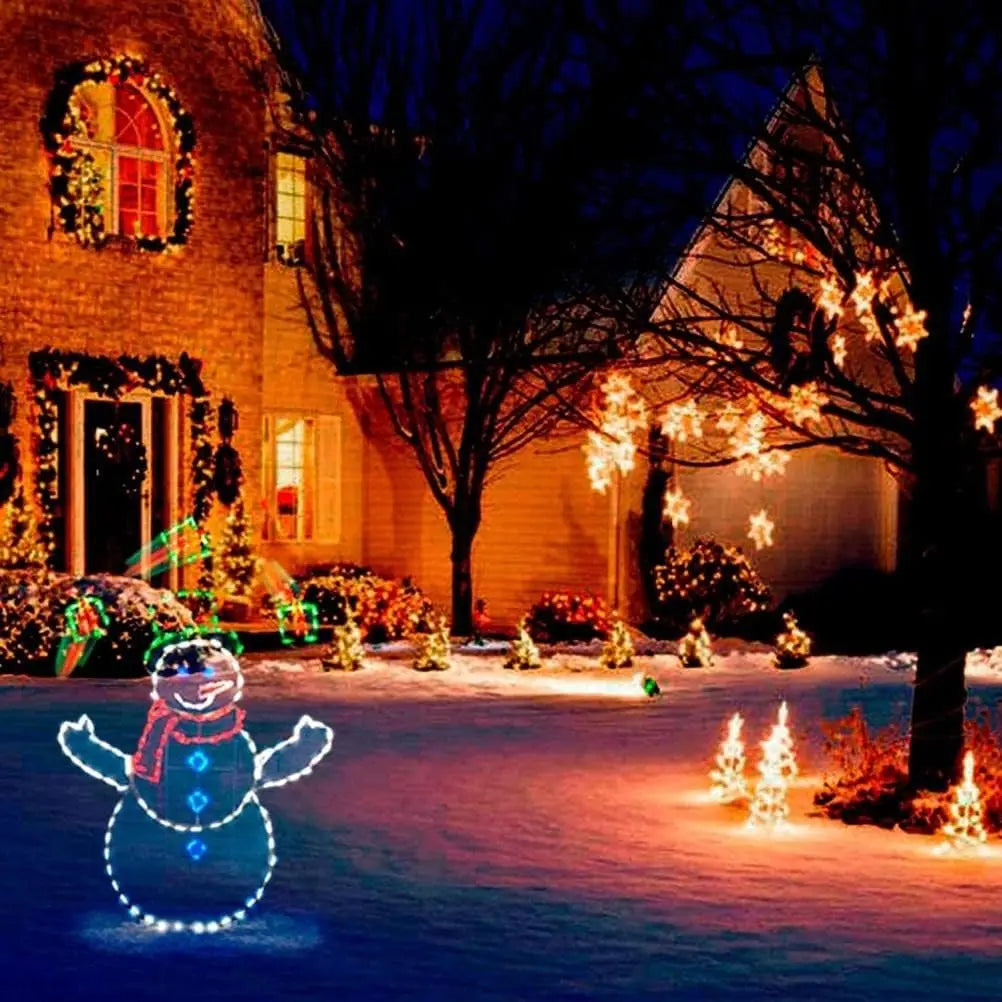 Christmas Snowman LED Yard Stake – Outdoor Garden Decoration LED Yard Stake Babs
