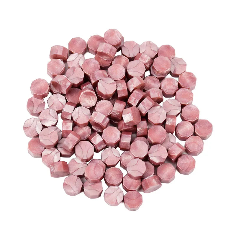 100Pcs Retro Colored Wax Seal Beads – Wedding & Scrapbooking Wax Seal Beads Babs M23