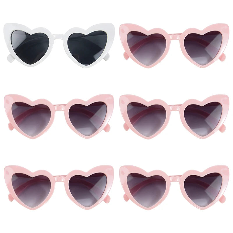 Heart Shaped Bachelorette Party Sunglasses | Bridal Shower Gift Party Novelty Sunglasses Babs