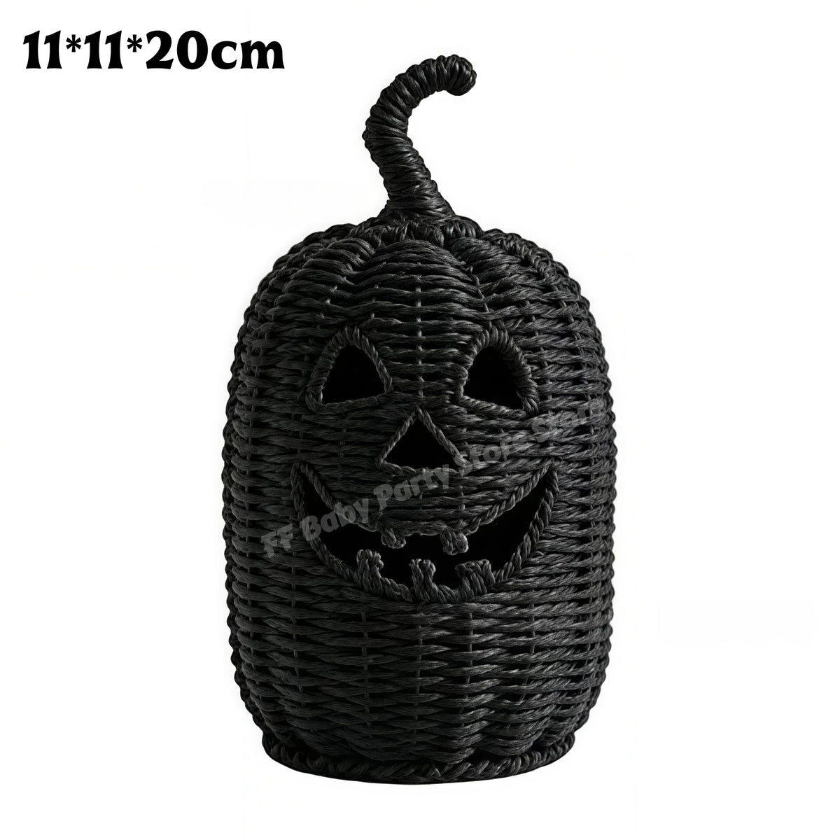 Wicker Pumpkin Lantern Witch Hat Storage Box Halloween Decor Halloween Décor Ornament Babs D