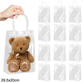 Clear PVC Gift Bags with Handle – Party & Wedding Favors 5/10Pcs Clear Gift Bags Babs L-29.5x20cm 5pcs