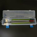 Large Translucent Brush & Pencil Storage Case | Art Organizer Art Supply Organizer Babs white