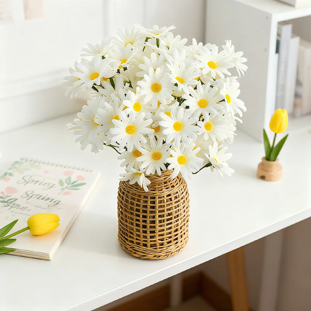 Silk Artificial Chrysanthemum Bouquet for Wedding & Home Decor Artificial Flower Bouquet Babs