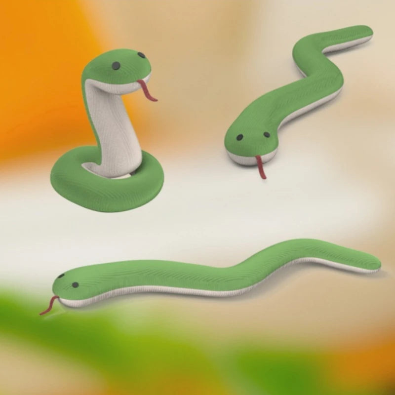 Plush Snake Cat Toy – Interactive Bite-Resistant Kitten Chew Toy Cat Chew Toy Babs