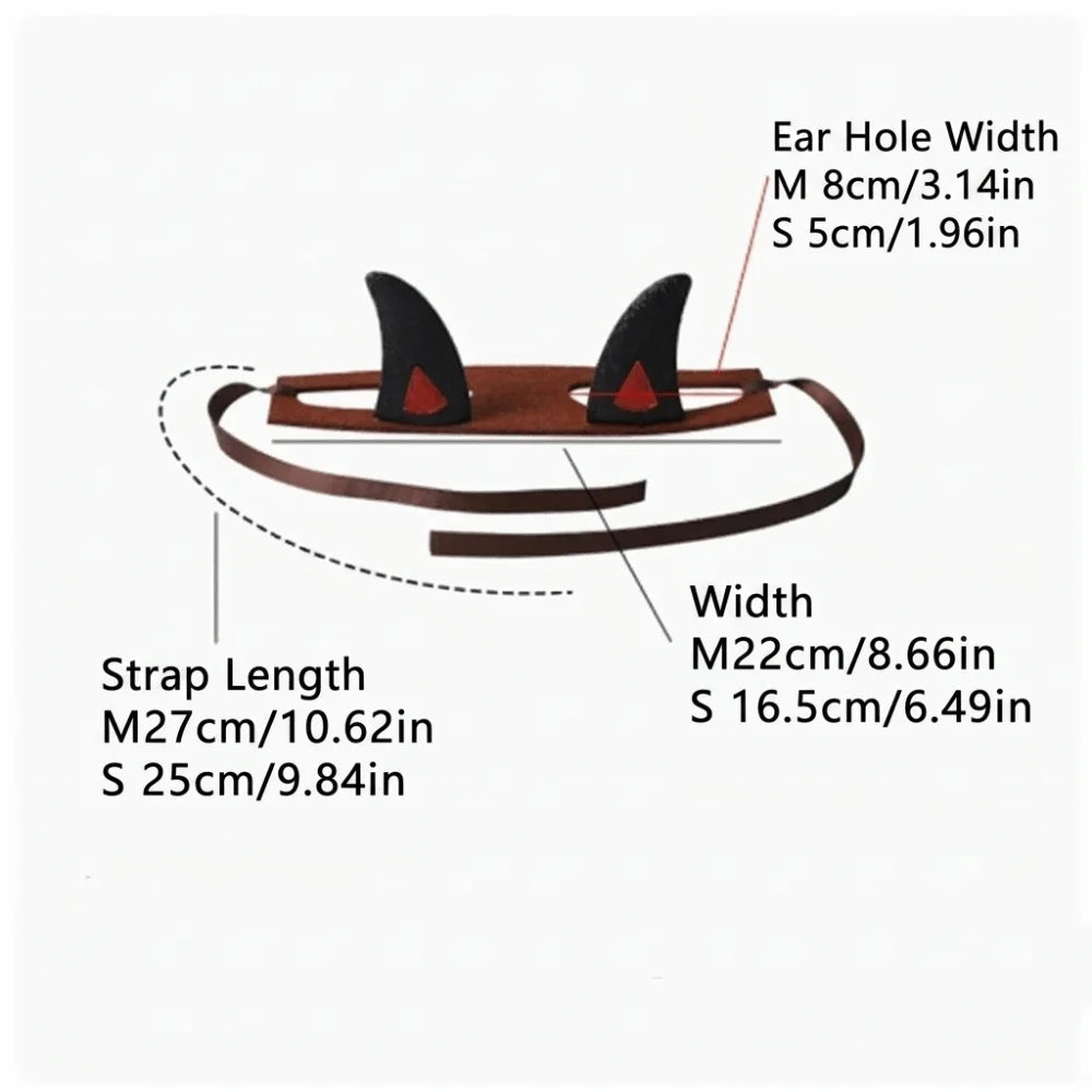Devil Horns Pet Headband – Halloween Cosplay Costume Prop Pet Costume Headband Babs