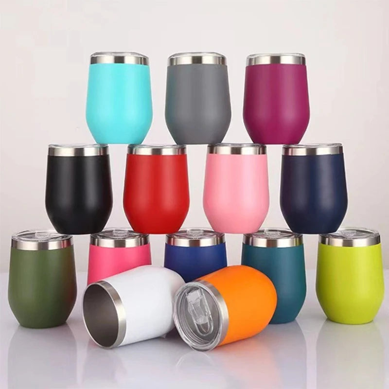 12oz U-Shape Insulated Stainless Steel Tumbler Travel Cup Insulated Travel Tumbler Babs