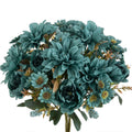 Silk Dahlia Rose Artificial Flowers – Wedding & Home Decor Artificial Silk Flowers Babs color 7 5 pieces