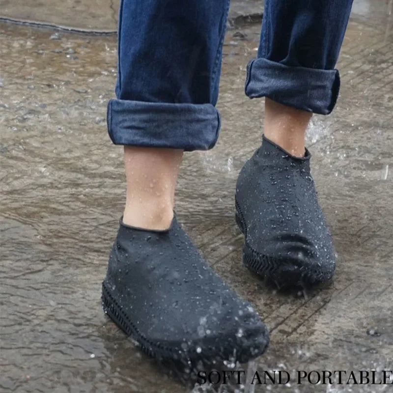 Waterproof Silicone Rain Shoe Covers – Rubber Boot Protectors Waterproof Shoe Covers Babs