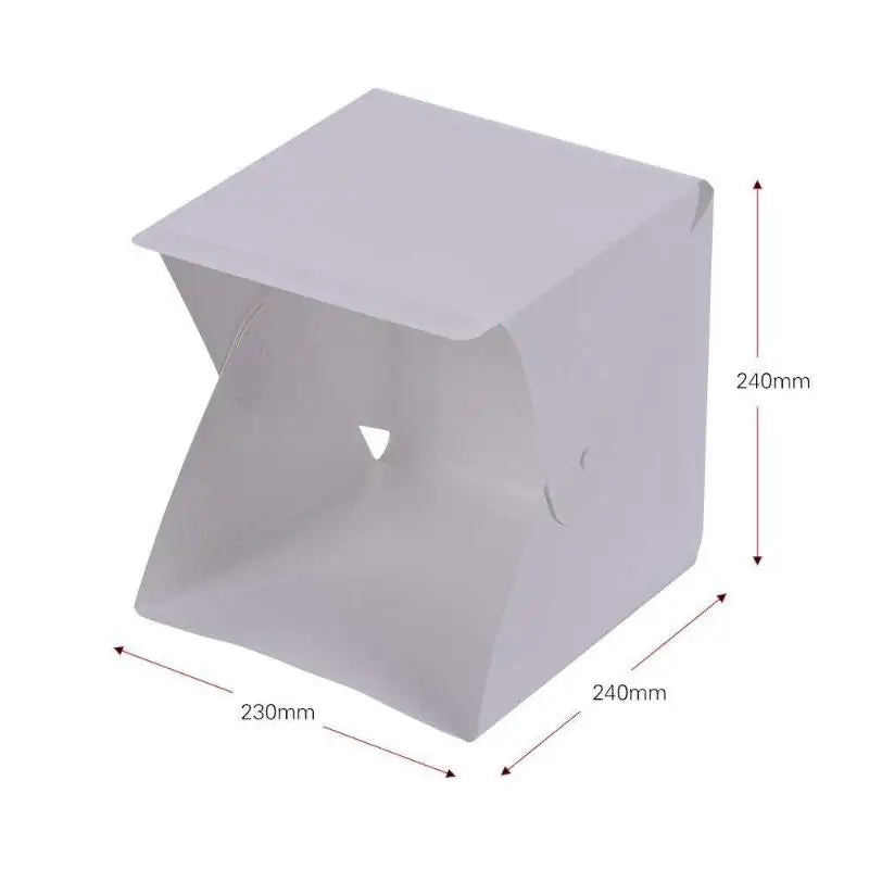 Portable LED Photo Studio Light Box – Foldable Mini Tent Photography Light Box Babs