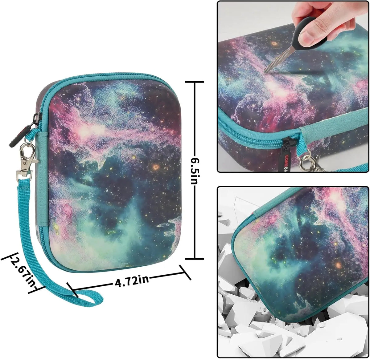 Trading Card Holder Case – Up to 400 Cards, Hard EVA Shell Card Game Case Babs