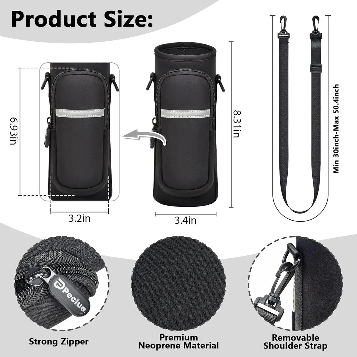 BlendJet 2 Sleeve Bag – Neoprene Blender Holder with Pocket Blender Sleeve Bag Babs
