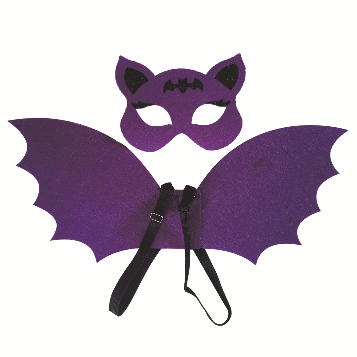 Kids Halloween Bat Wings & Mask Costume Set – Ages 6-15 Halloween Costume Set Babs Big boy B