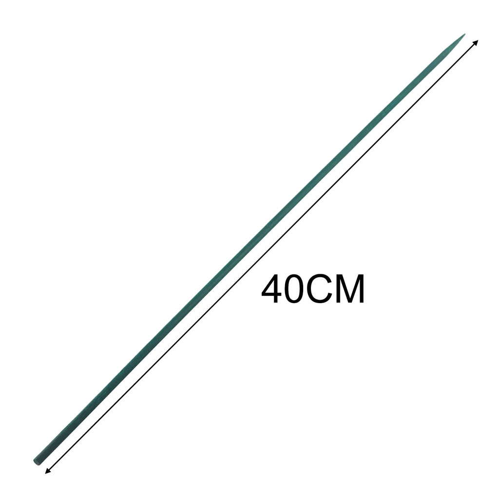 10pcs 40cm Green Plant Support Sticks – Garden & Floral Stakes Garden Plant Stakes Babs