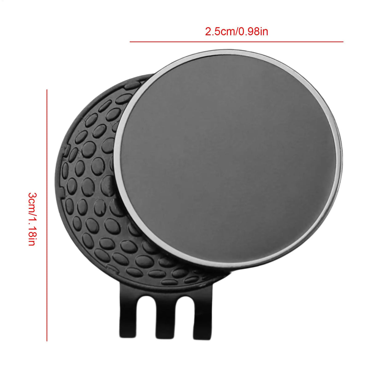 Magnetic Golf Hat Clip & Ball Marker for Men & Women Golf Hat Clip Babs