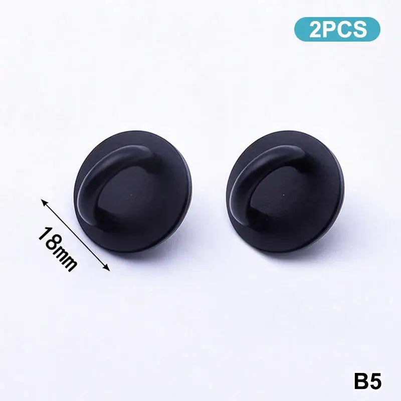 2pcs Adhesive Metal Phone Charm Holder & Keychain Hook Phone Charm Holder Babs B5