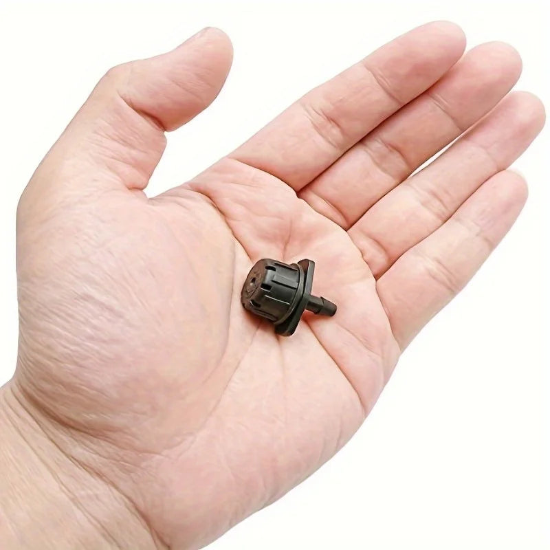 50pcs 1/4" Adjustable Micro Drip Irrigation Sprinklers Drip Irrigation Sprinklers Babs