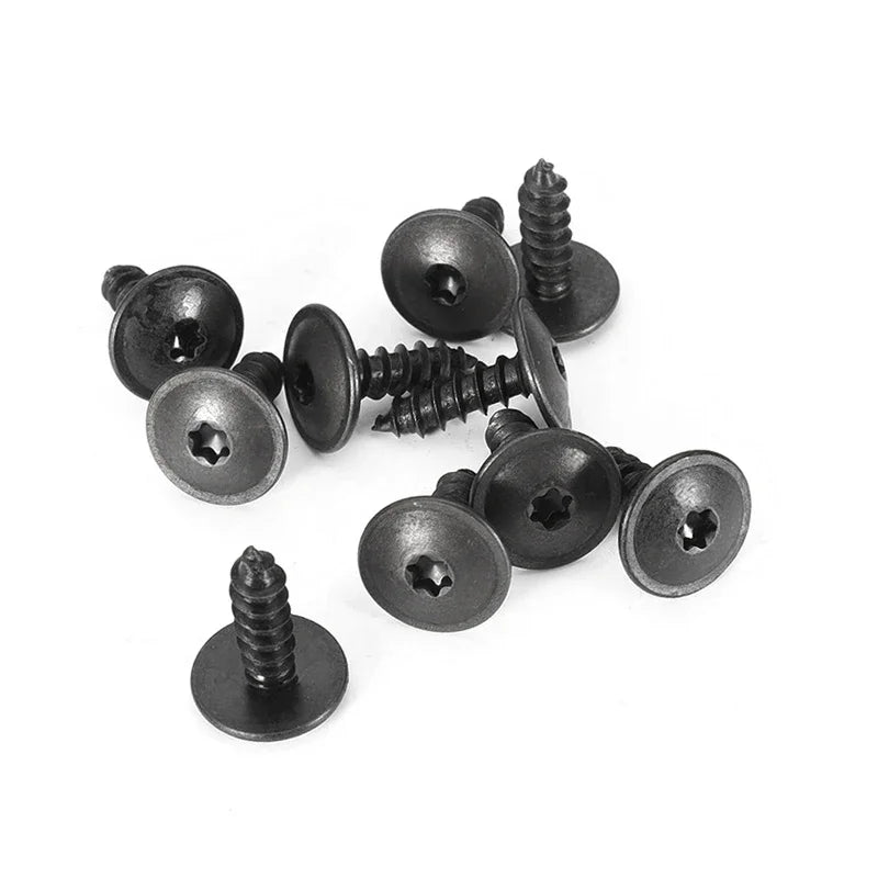 30Pcs M5 Self-Tapping Screws for VW Golf Polo Audi Engine Cover Car Fastener Screws Babs