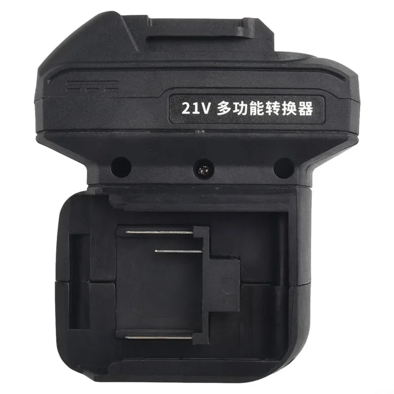 2-in-1 Dual-Slot Battery Adapter for Makita 18V Cordless Tools Battery Adapter Babs