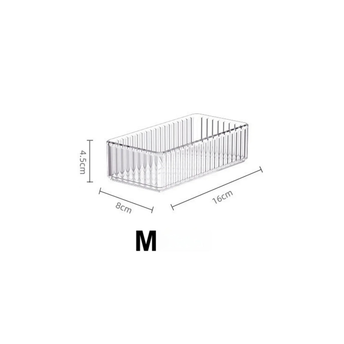 Stackable Clear Acrylic Drawer Organizer Trays – 4 Sizes Drawer Organizer Trays Babs M