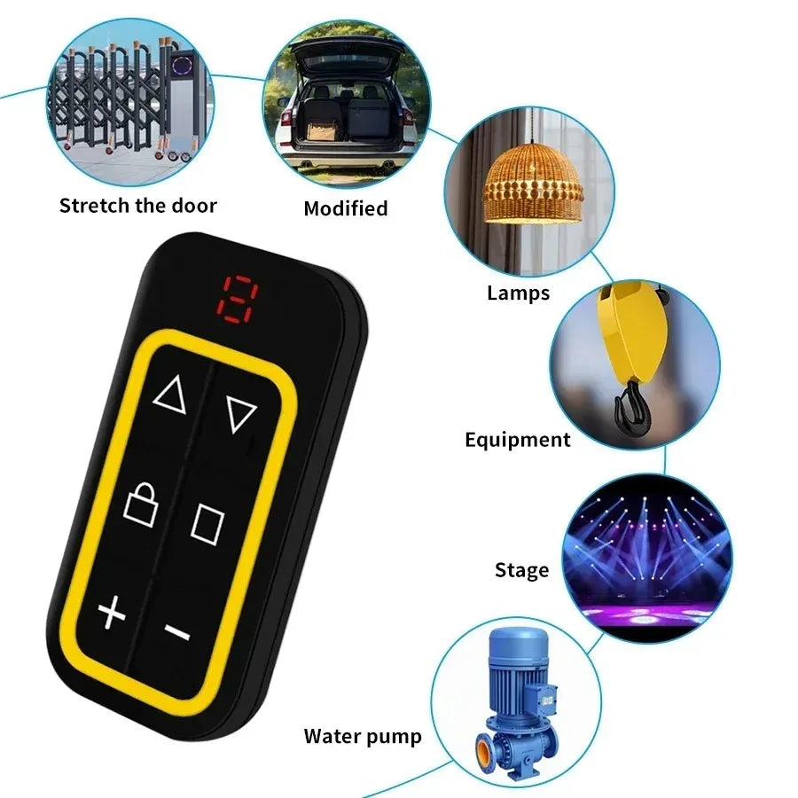 Universal 8-Channel Garage Remote Duplicator 300–915MHz Remote Control Duplicator Babs