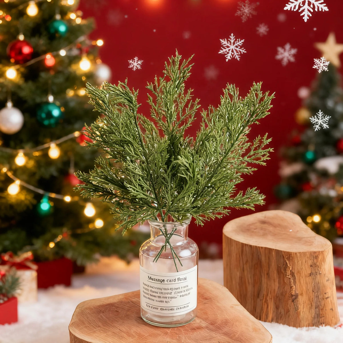 Artificial Plant Leaves 20/40pcs – Wedding & Christmas Décor Artificial Leaves Babs