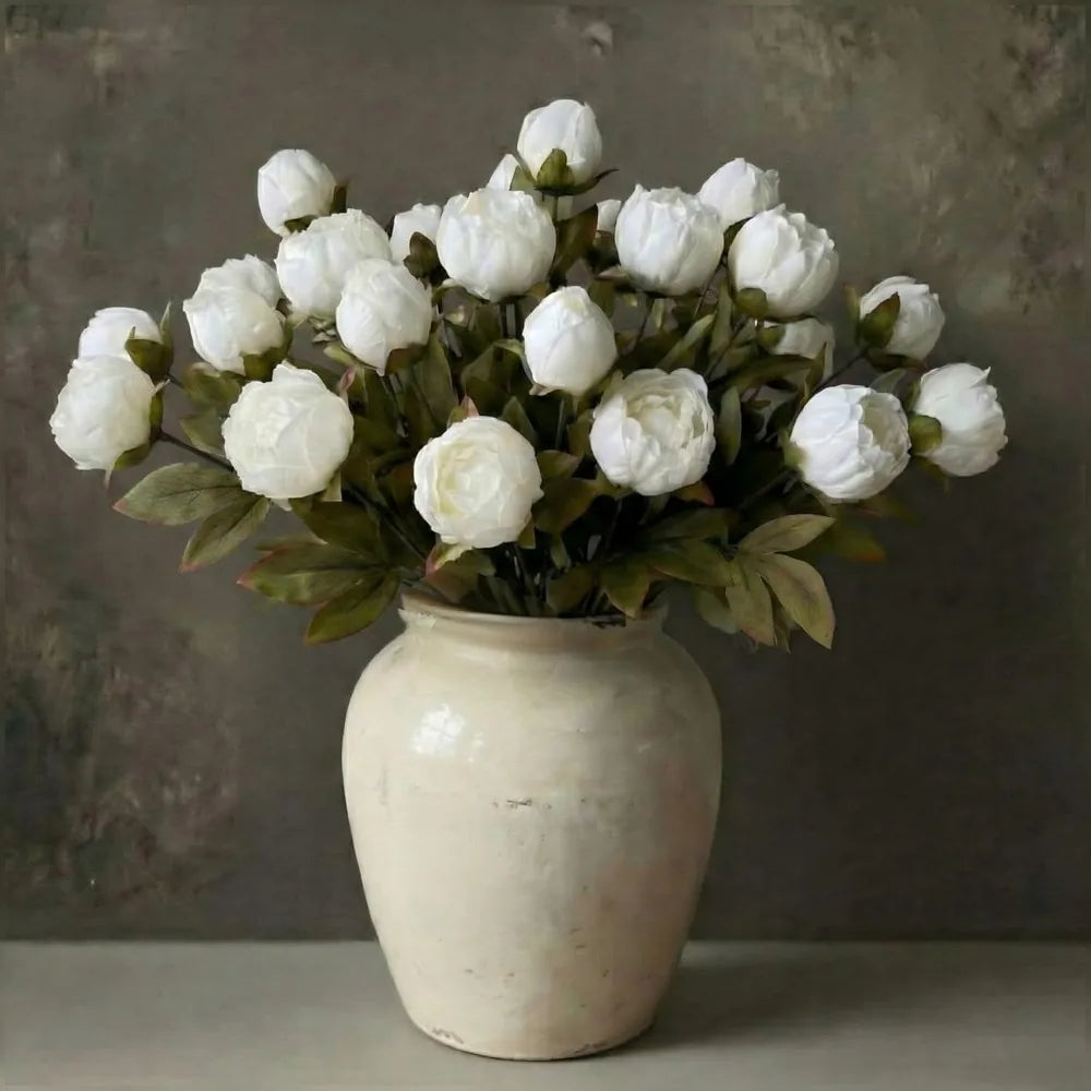 70CM Silk Peony Artificial Flower Bouquet – Wedding & Home Decor Artificial Flower Bouquet Babs