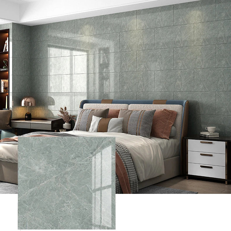 10-Pack Marble PVC Self-Adhesive Tile Wall Stickers 30×30cm Wall Tile Stickers Babs 6213 10pcs-30x30cm