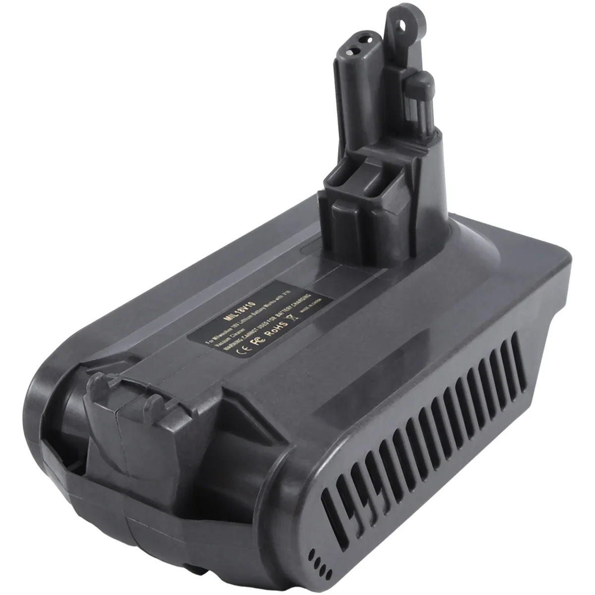 Milwaukee 18V to Dyson V10 SV12 Battery Adapter MIL18V10 Battery Adapter Babs MIL18V10